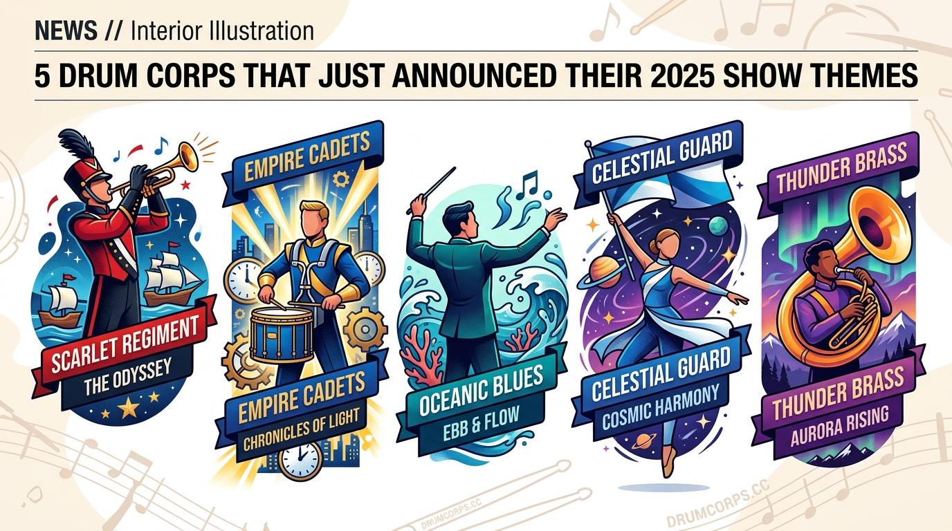 5 Drum Corps That Just Announced Their 2025 Show Themes — 2