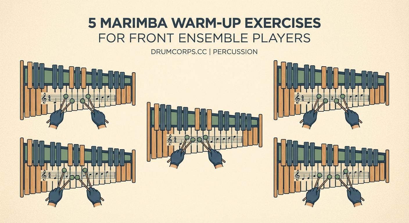 5 Marimba Warm-Up Exercises Every Front Ensemble Player Should Know — 1
