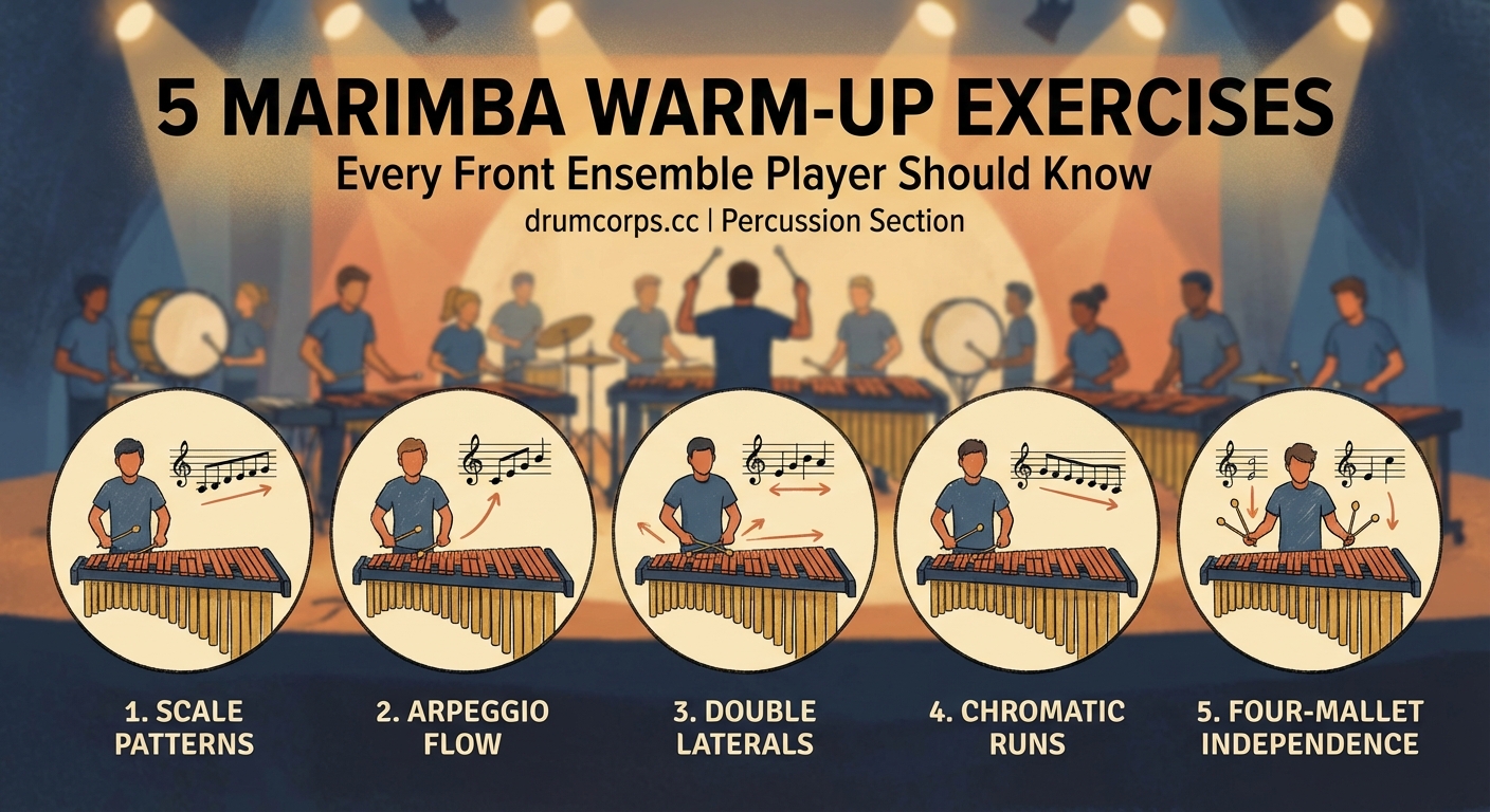 5 Marimba Warm-Up Exercises Every Front Ensemble Player Should Know — 2