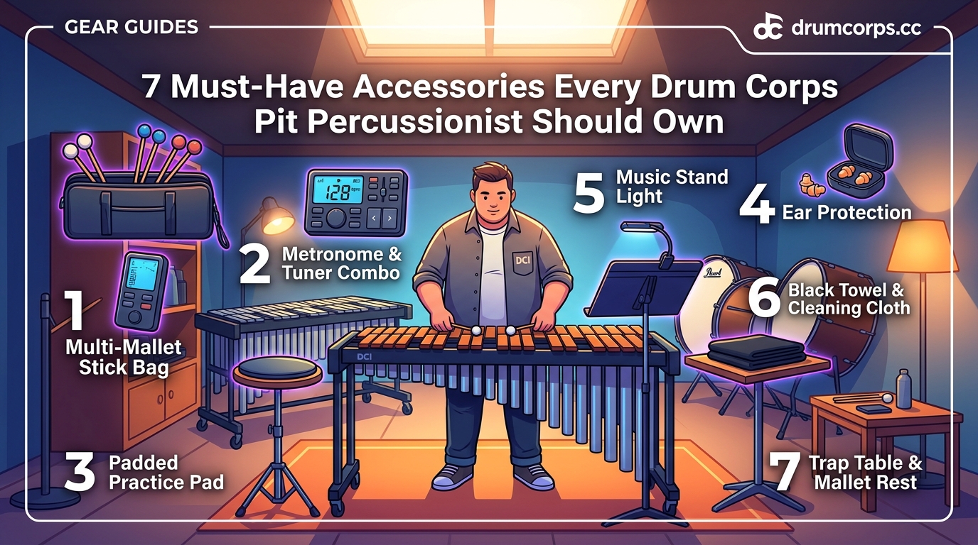 7 Must-Have Accessories Every Drum Corps Pit Percussionist Should Own — 2