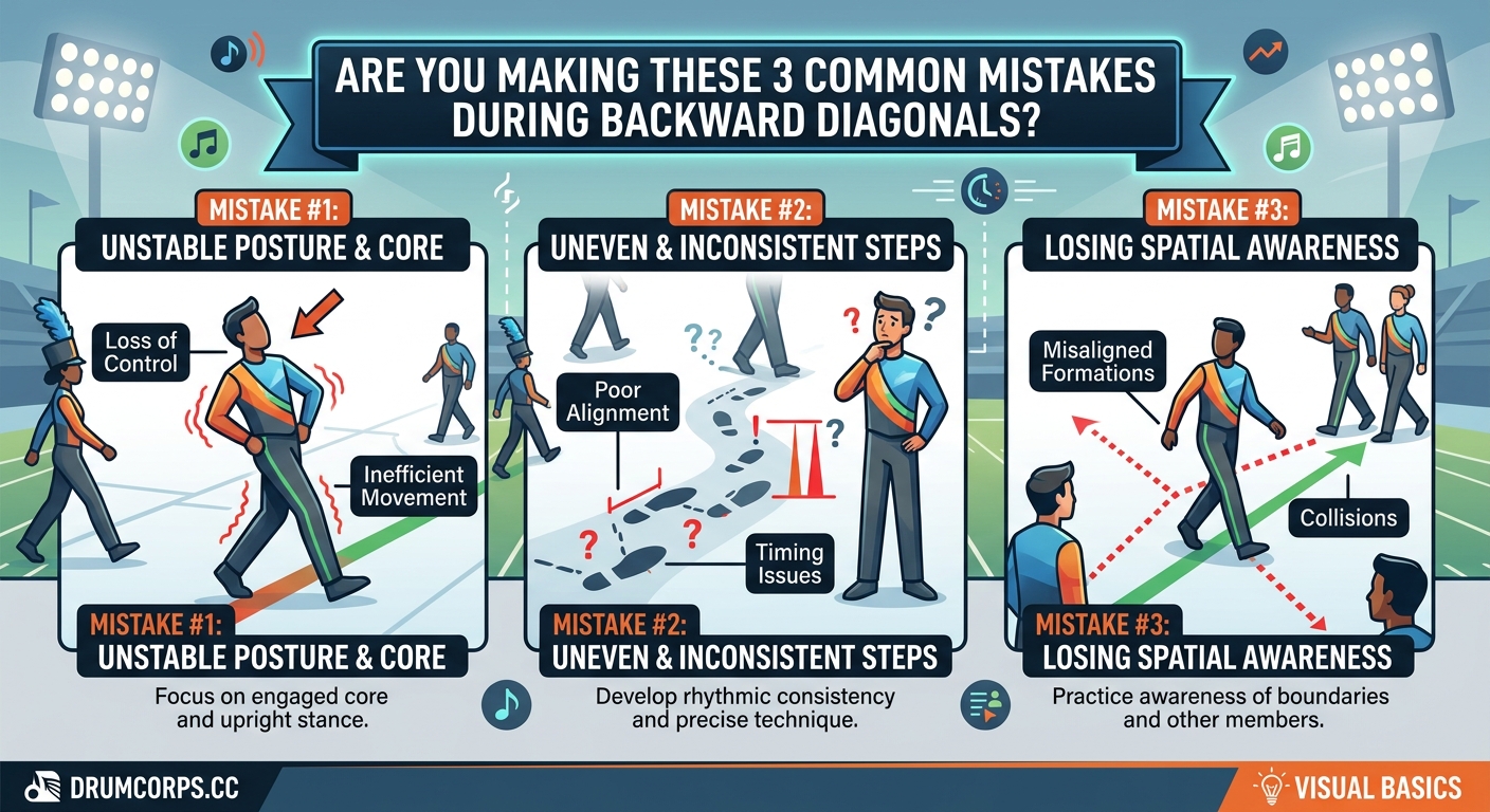 Are You Making These 3 Common Mistakes During Backward Diagonals? - Illustration 2