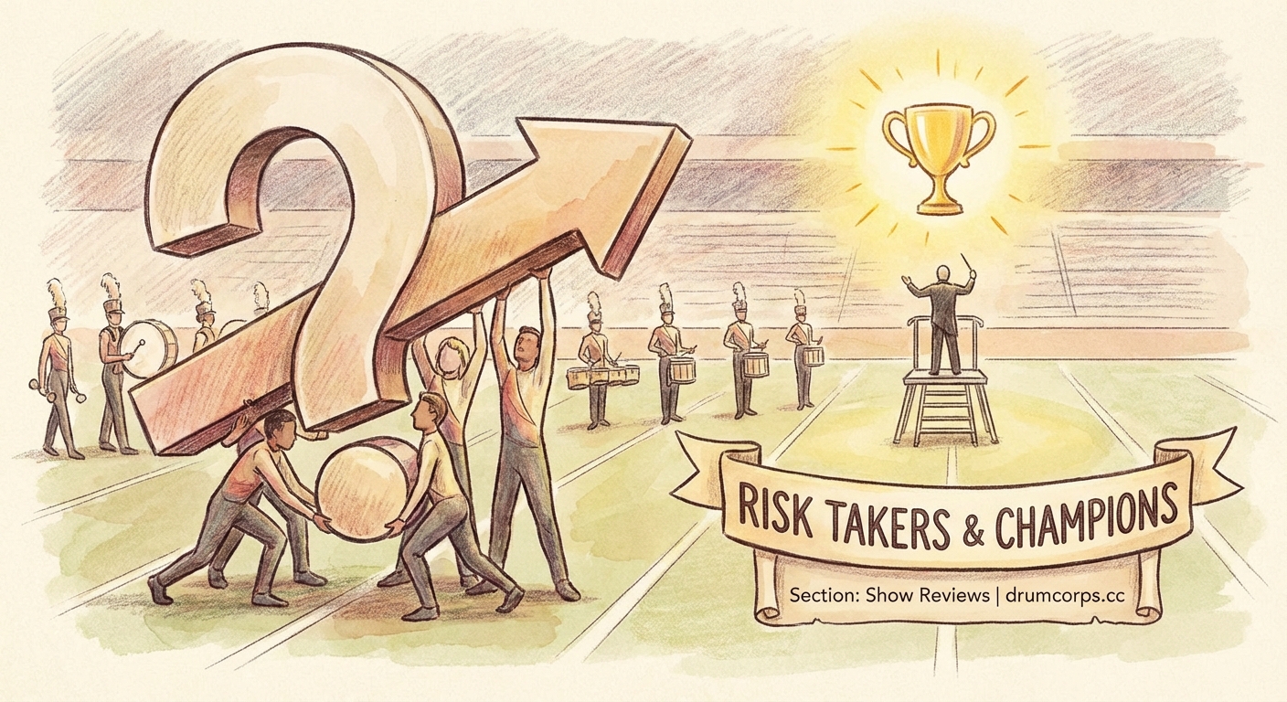 What Happens When a Drum Corps Show Takes an Unexpected Risk and Wins Big - Illustration 1