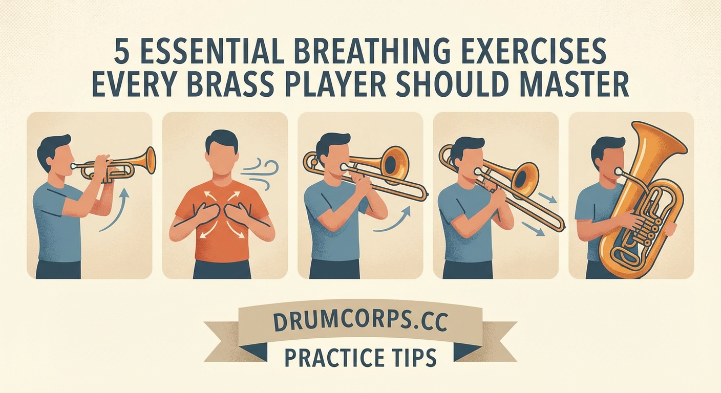 5 Essential Breathing Exercises Every Brass Player Should Master - Illustration 1