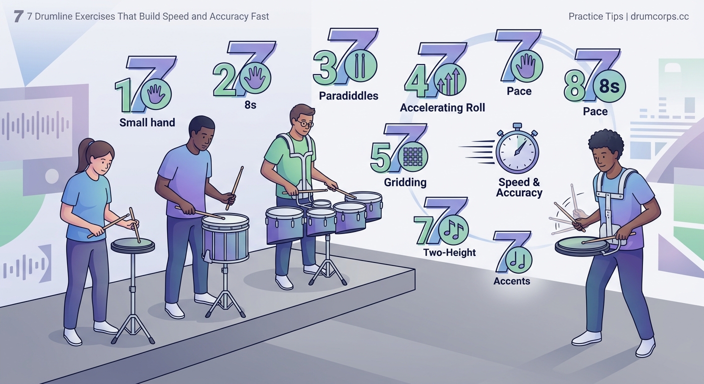 7 Drumline Exercises That Build Speed and Accuracy Fast - Illustration 1