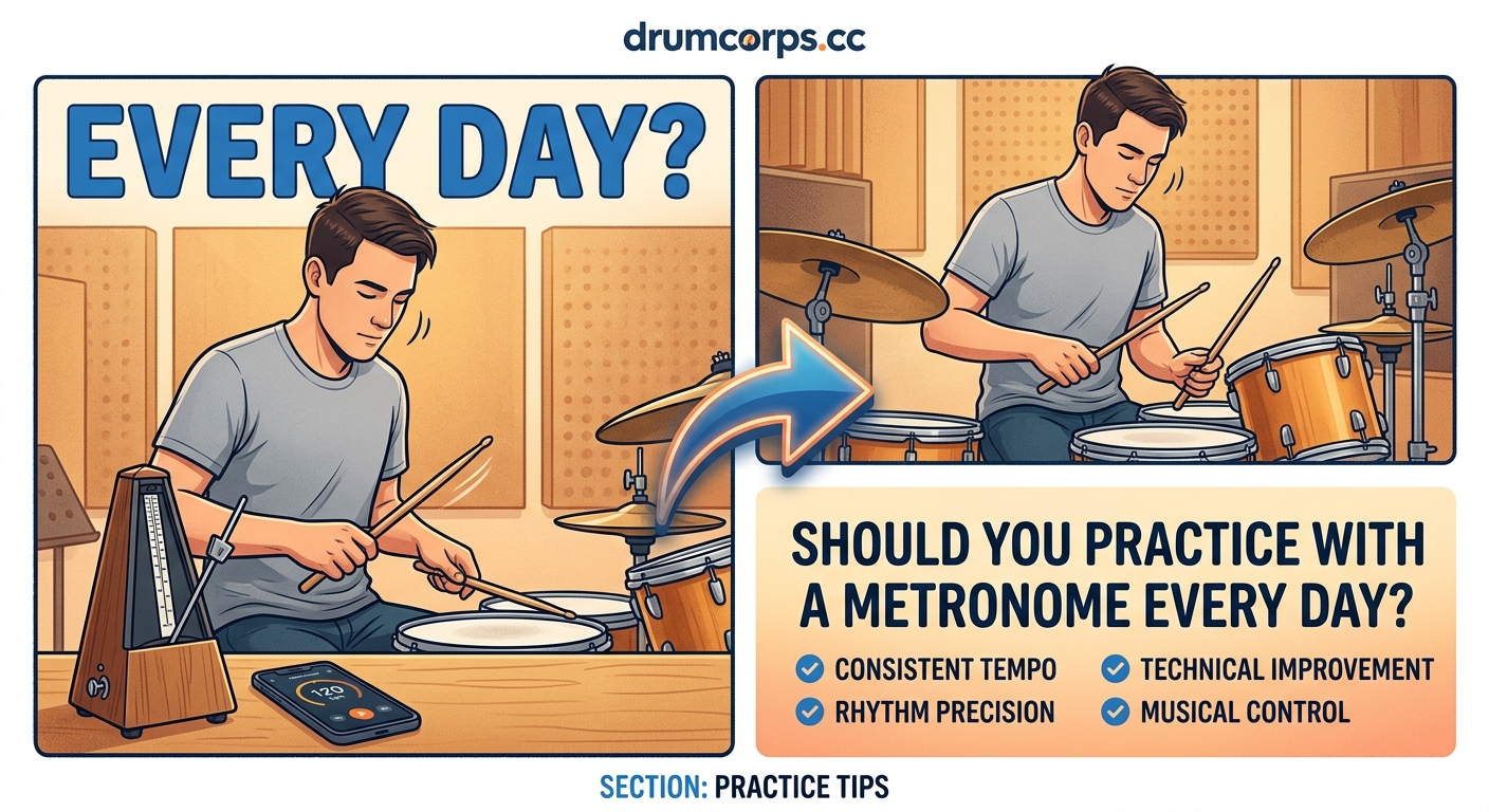 Should You Practice With a Metronome Every Day? - Illustration 1