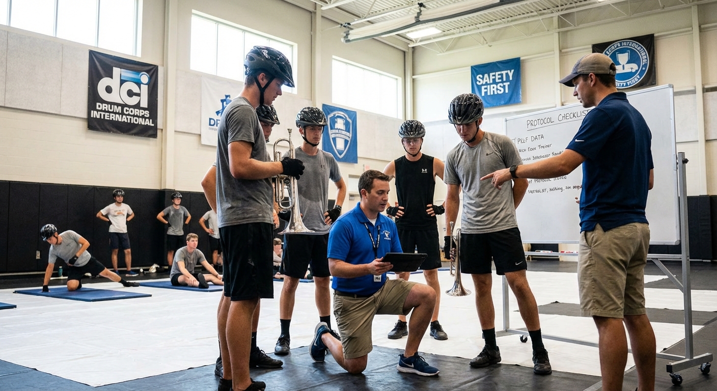 How New Concussion Protocols Are Changing Drum Corps Training Camps - Illustration 1