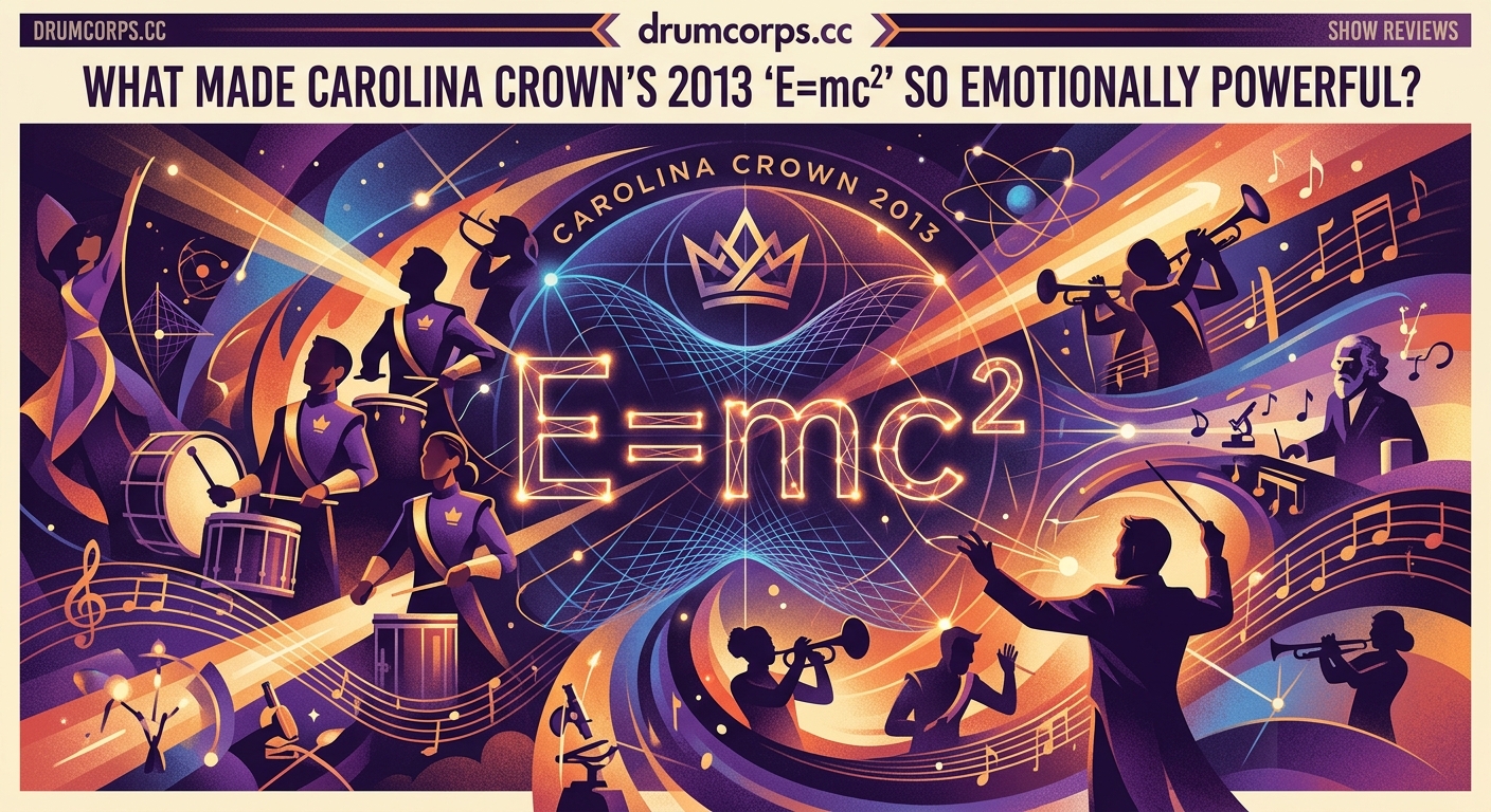 What Made Carolina Crown's 2013 'E=mc²' So Emotionally Powerful? - Illustration 1