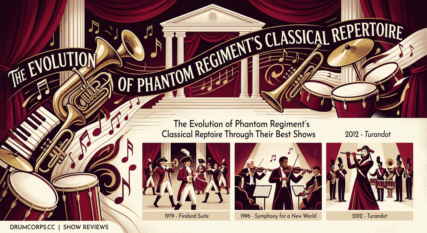 The Evolution of Phantom Regiment's Classical Repertoire Through Their Best Shows - Illustration 1