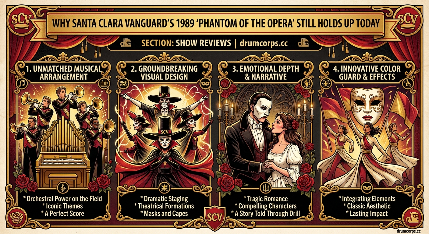 Why Santa Clara Vanguard's 1989 'Phantom of the Opera' Still Holds Up Today - Illustration 1