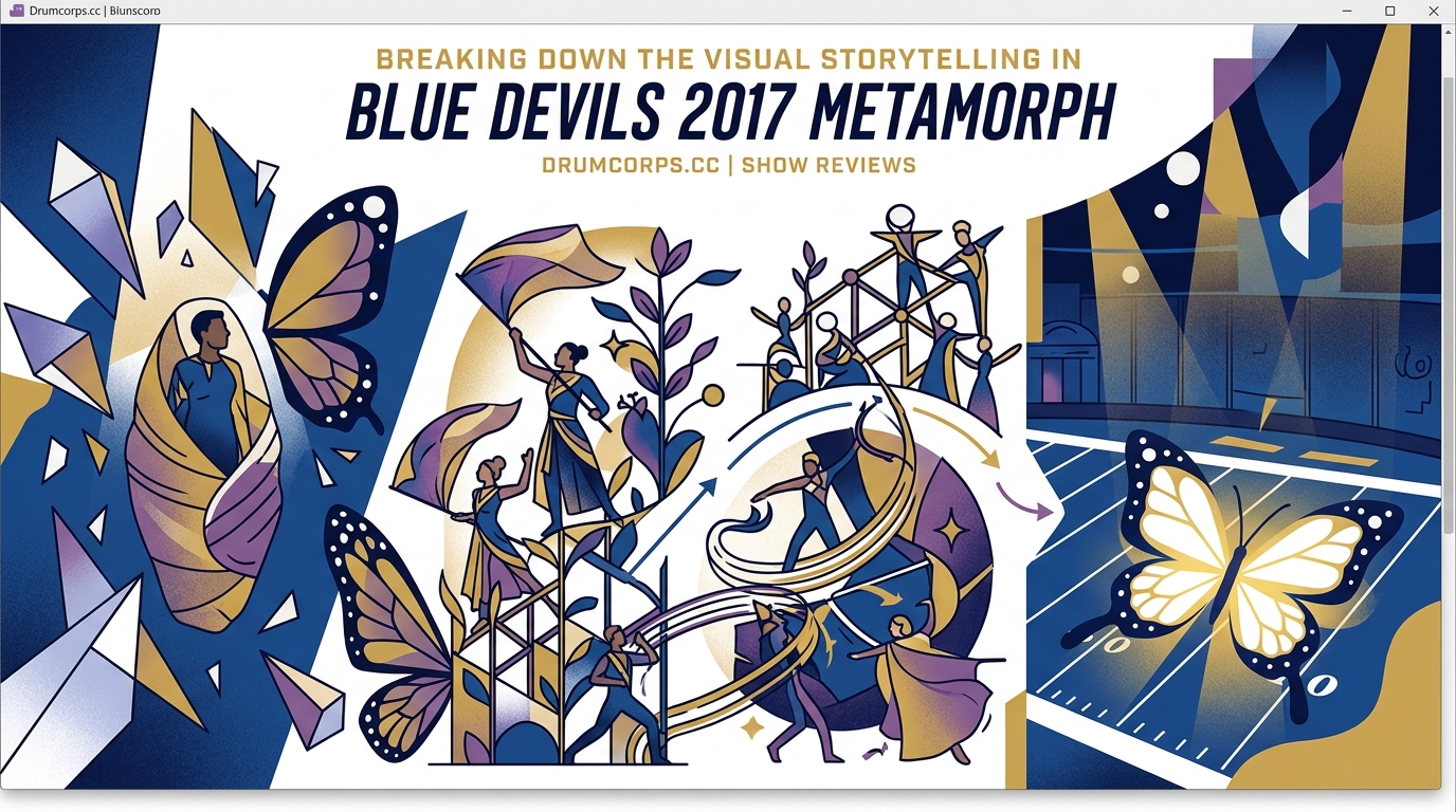 Breaking Down the Visual Storytelling in Blue Devils 2017 'Metamorph' - Illustration 2