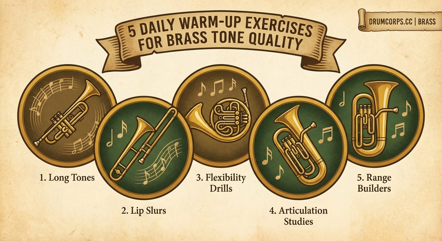 5 Daily Warm-Up Exercises That Will Transform Your Brass Tone Quality - Illustration 1