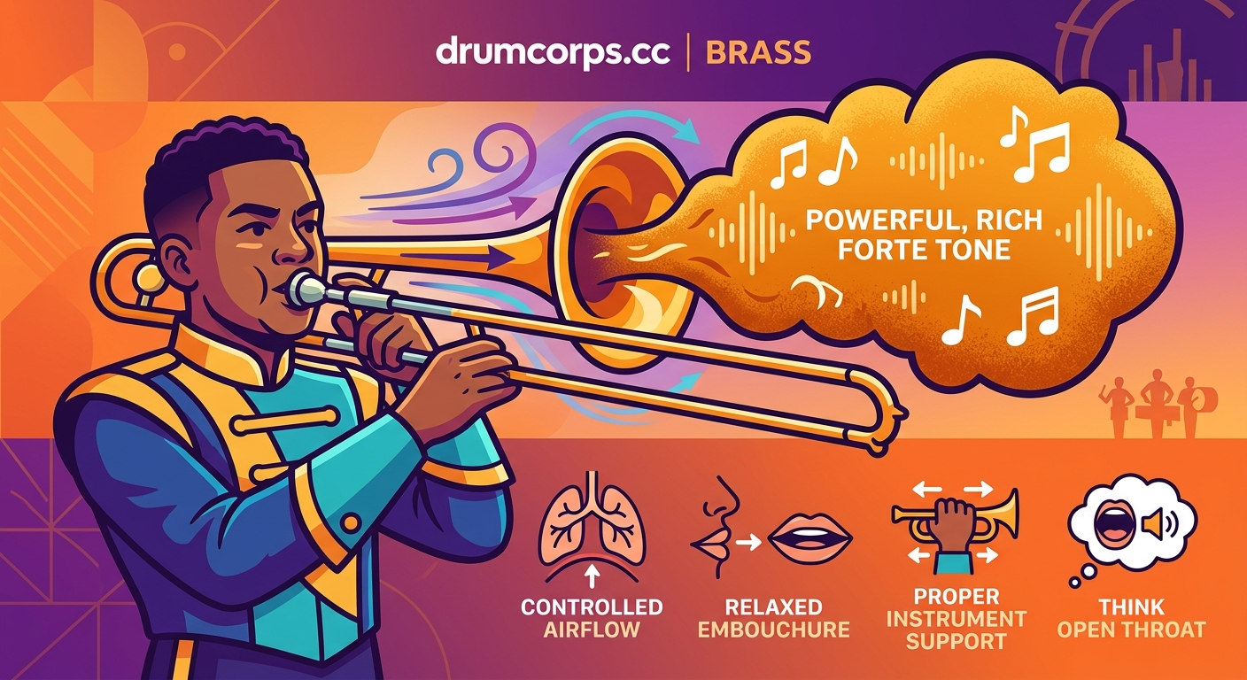 Why Does My Tone Sound Thin at Forte Dynamics? Common Fixes for Brass Players - Illustration 1