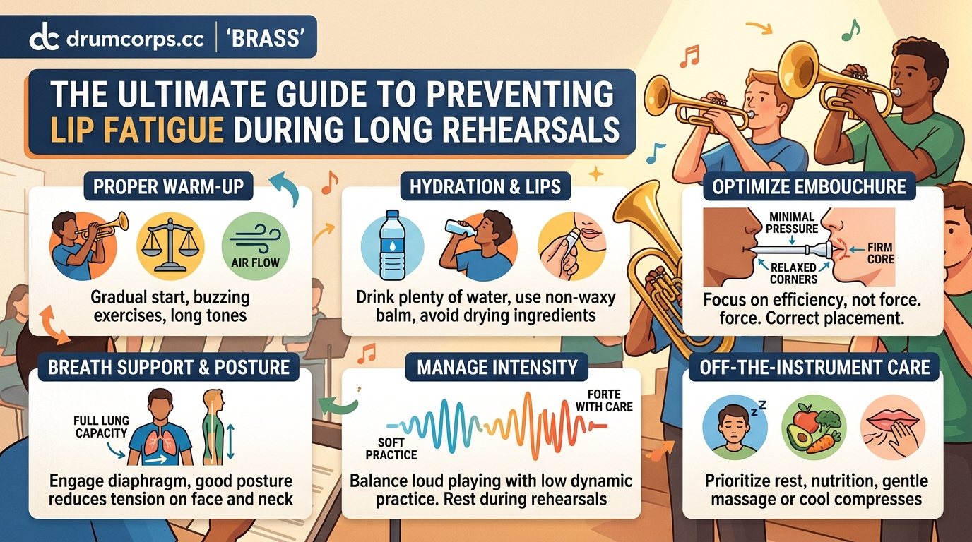 The Ultimate Guide to Preventing Lip Fatigue During Long Rehearsals - Illustration 1