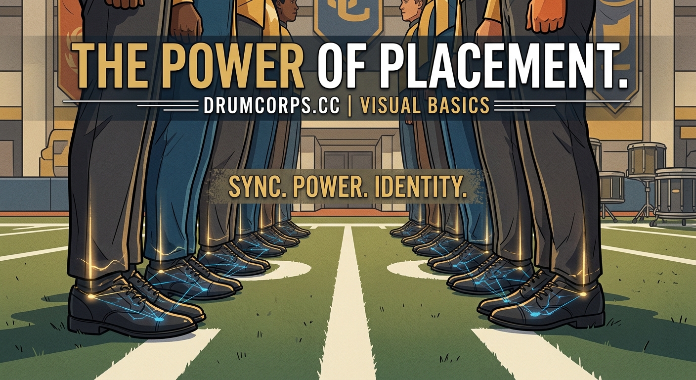 Why Your Feet Placement Matters More Than You Think in Drum Corps - Illustration 1