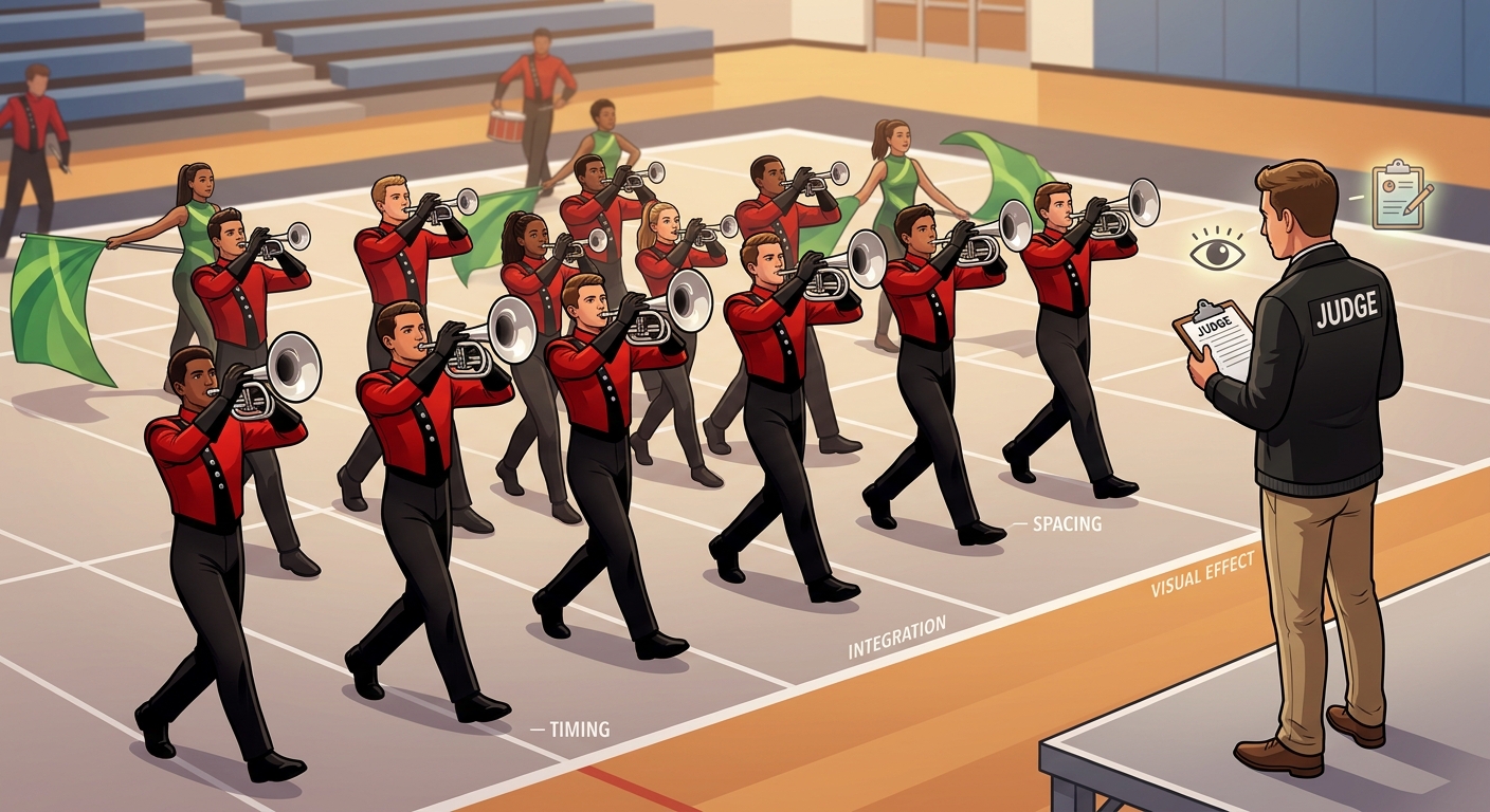 What Judges Actually Look for During Visual Ensemble Scoring - Illustration 2