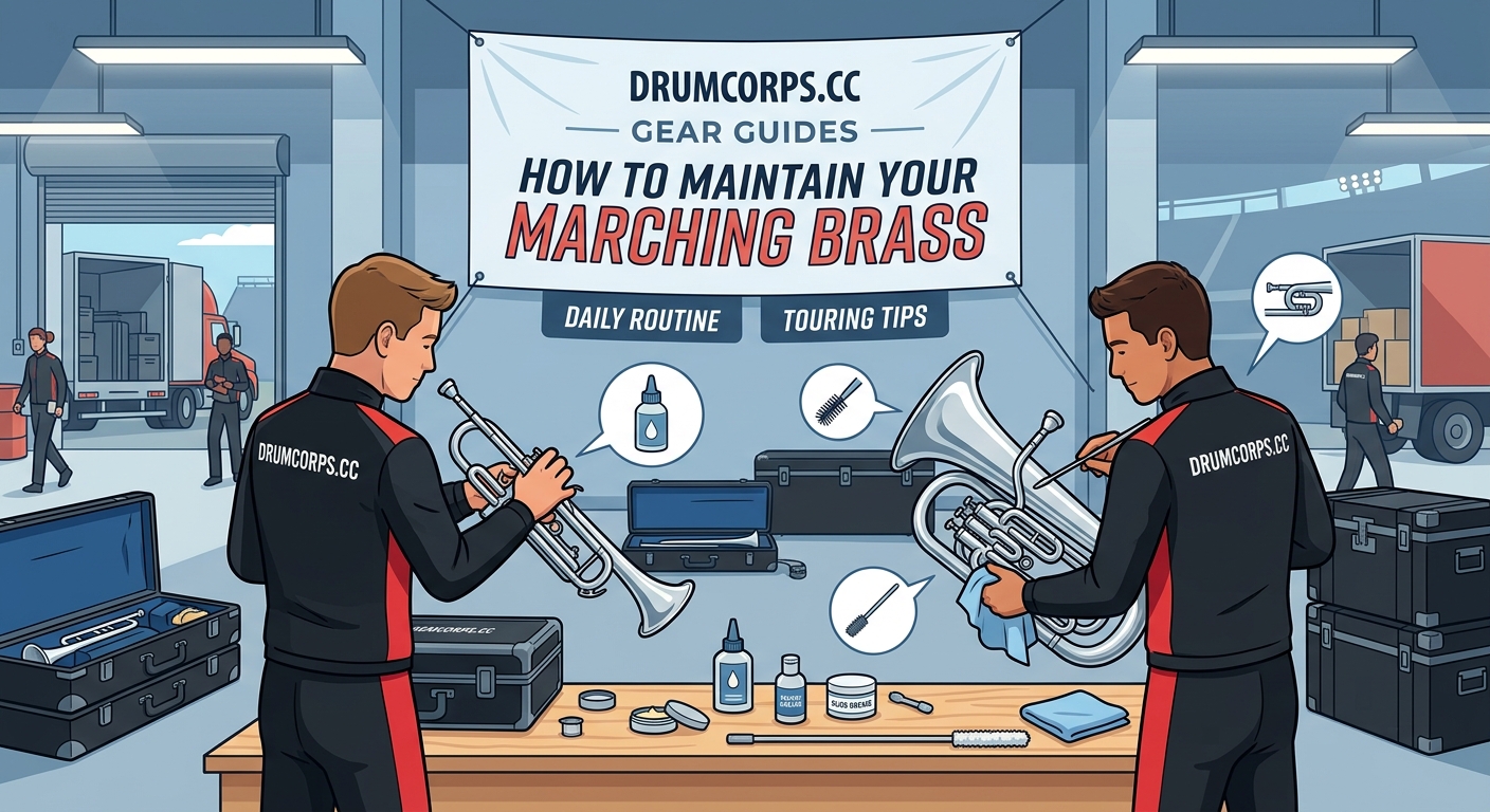 How to Maintain Your Marching Brass Instrument During Tour Season - Illustration 2