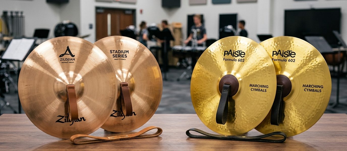 Choosing the Right Marching Cymbals: Bronze vs Brass Explained