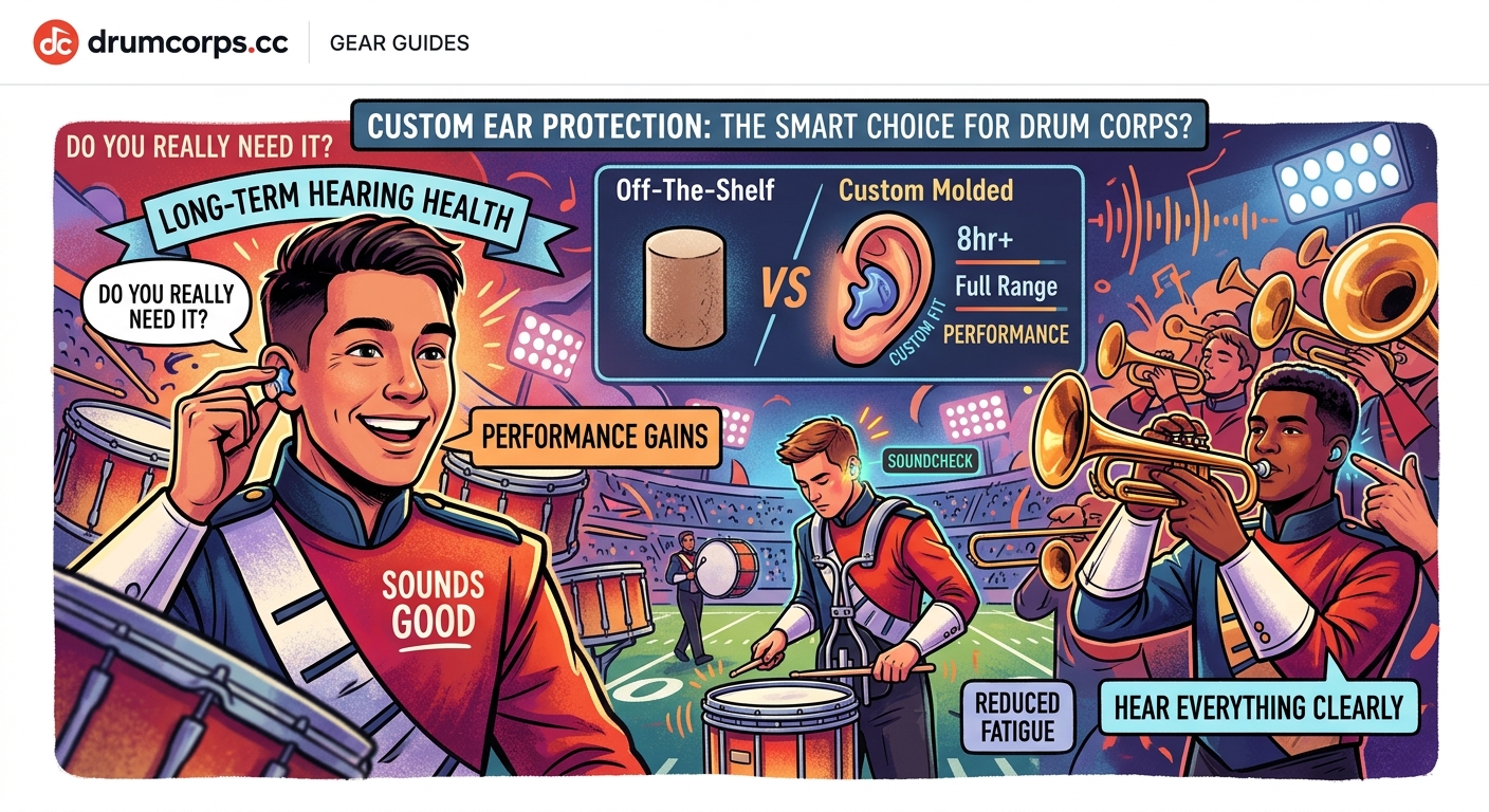 Do You Really Need Custom Ear Protection for Drum Corps? — 2