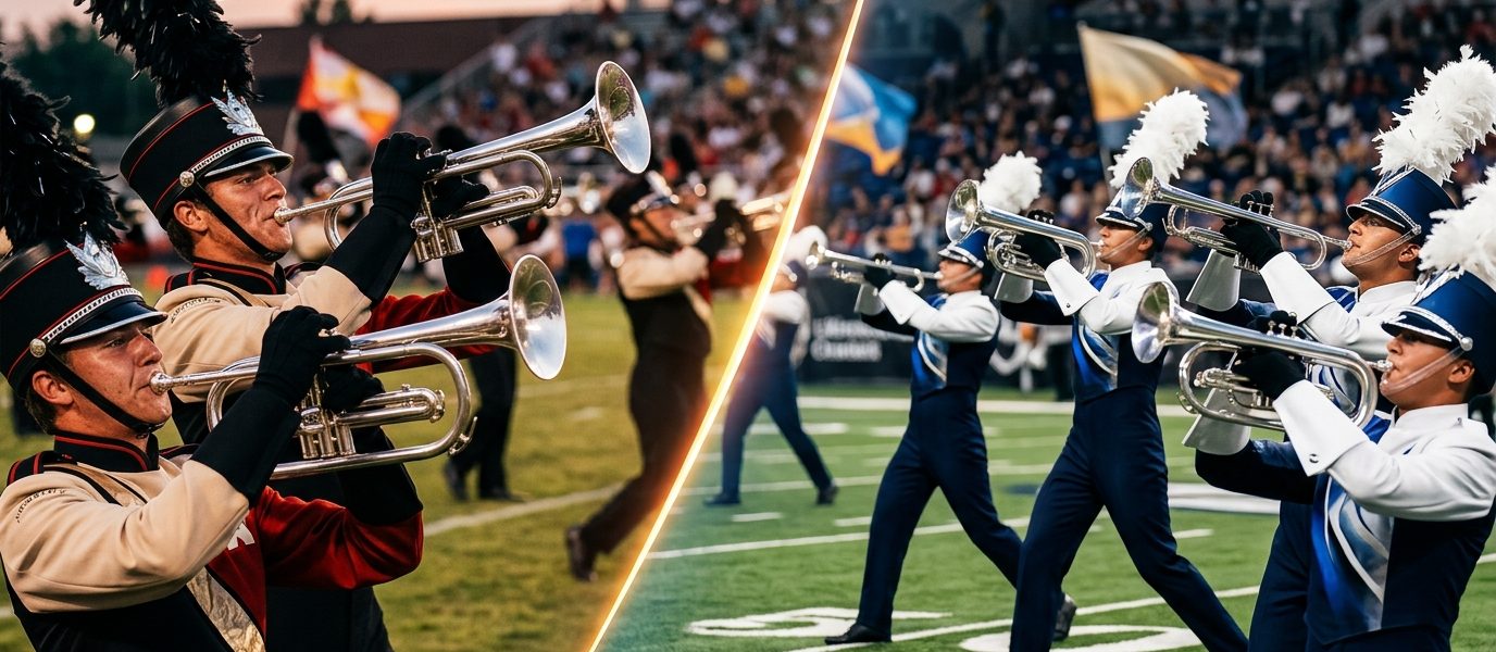 From G Bugles to Bb Horns: The Controversial Instrument Change That Split Drum Corps Fans