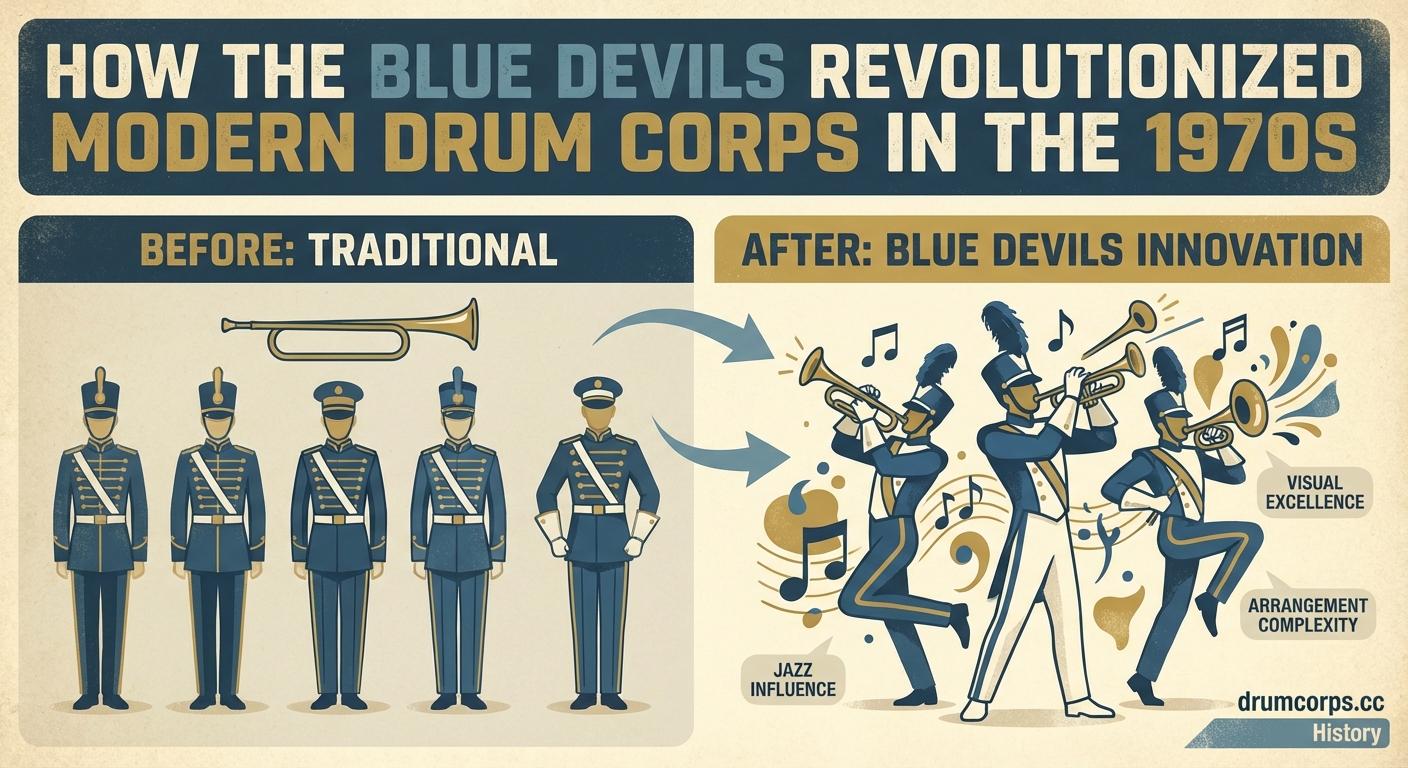 How the Blue Devils Revolutionized Modern Drum Corps in the 1970s — 1