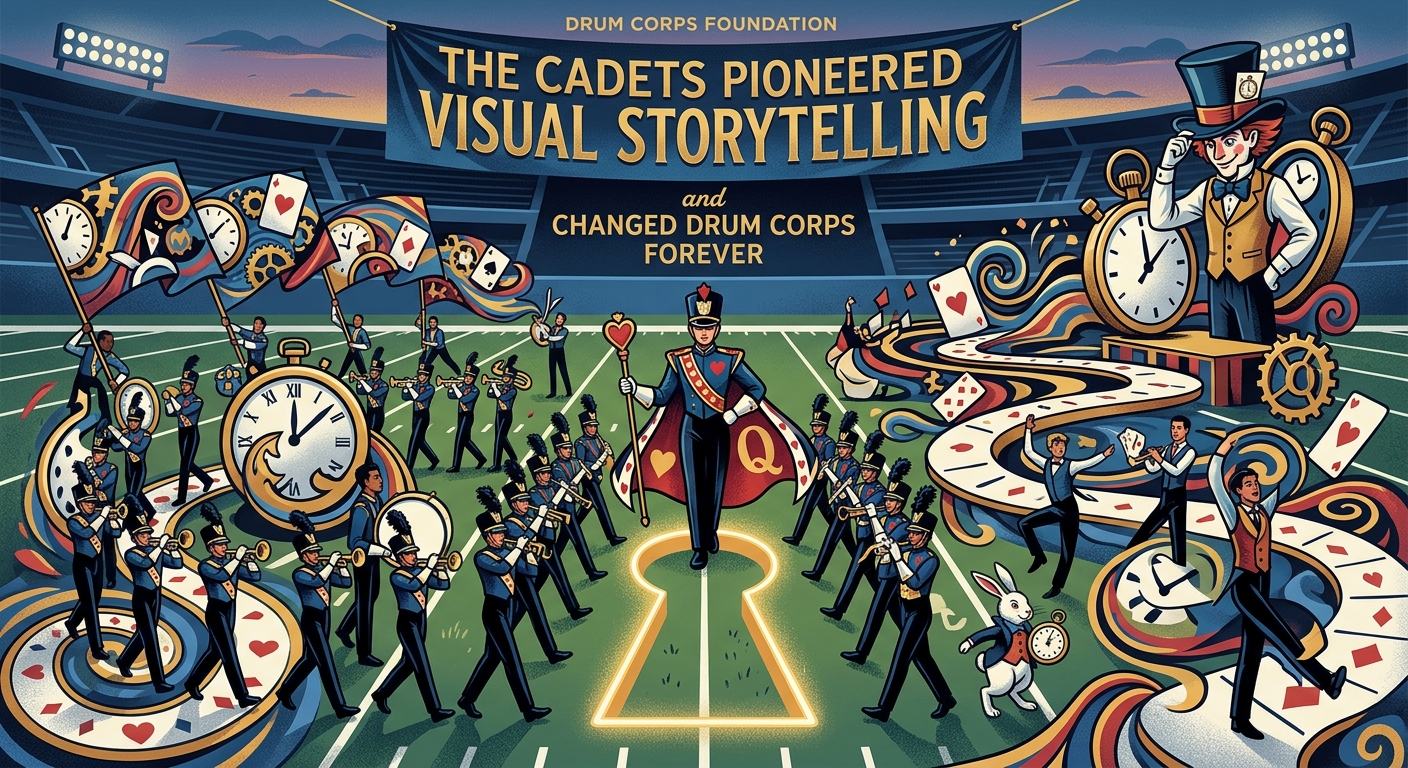 How the Cadets Pioneered Visual Storytelling and Changed Drum Corps Forever — 2