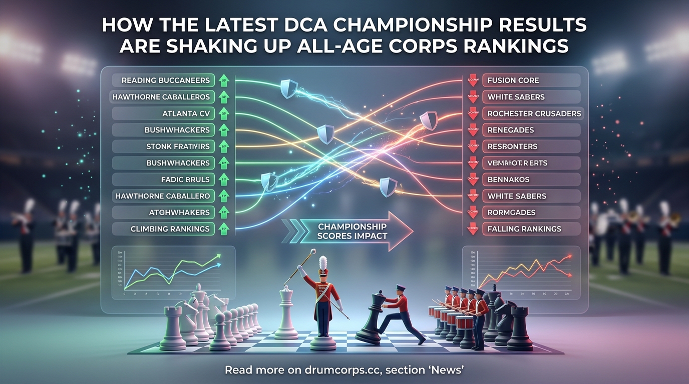 How the Latest DCA Championship Results Are Shaking Up All-Age Corps Rankings — 2