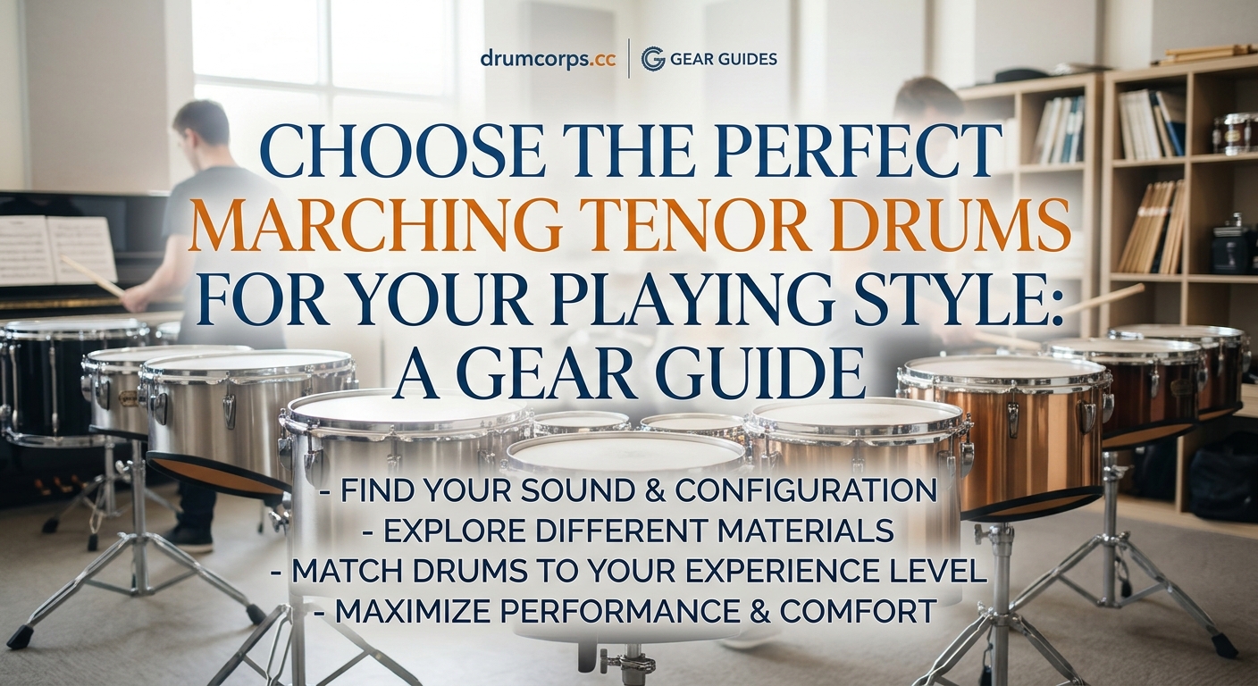 How to Choose the Perfect Marching Tenor Drums for Your Playing Style — 1