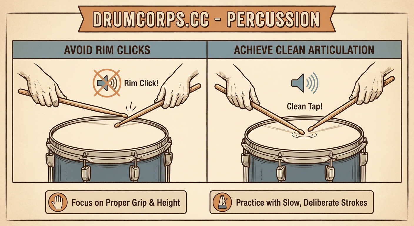 How to Eliminate Rim Clicks and Achieve Clean Snare Articulation — 1