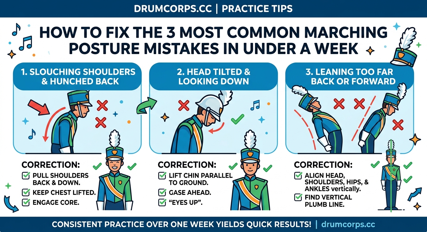 How to Fix the 3 Most Common Marching Posture Mistakes in Under a Week — 1