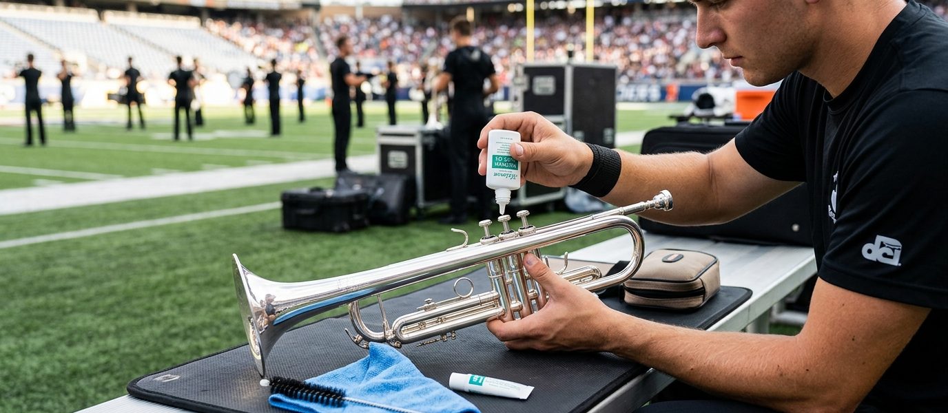 How to Maintain Your Marching Brass Instrument During Tour Season