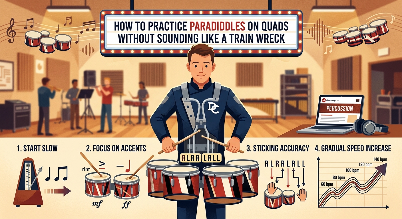 How to Practice Paradiddles on Quads Without Sounding Like a Train Wreck — 2