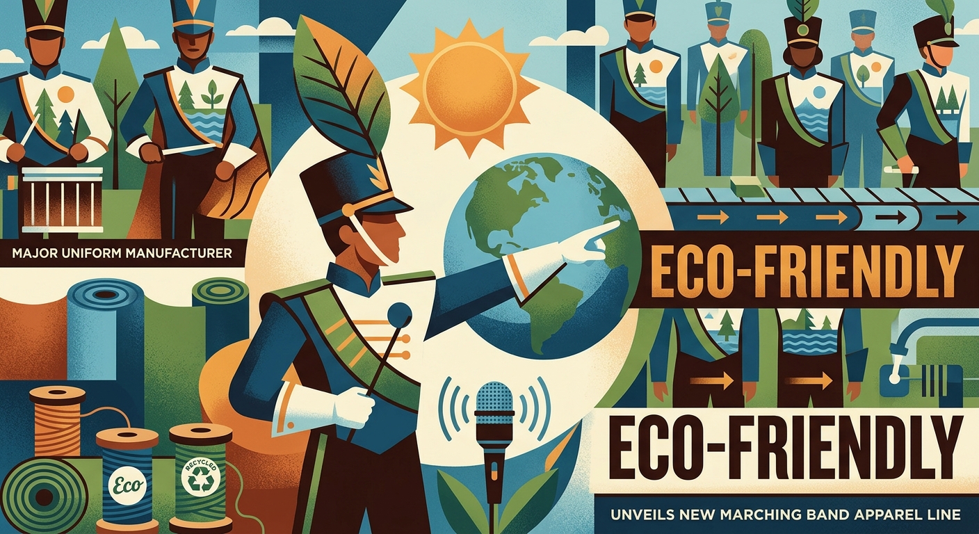 Major Uniform Manufacturer Unveils Eco-Friendly Marching Band Apparel Line — 2