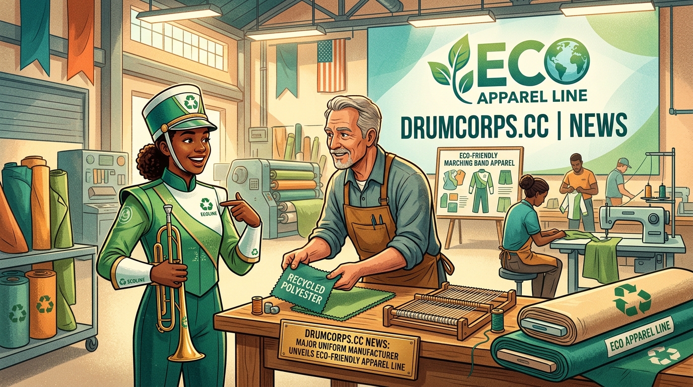 Major Uniform Manufacturer Unveils Eco-Friendly Marching Band Apparel Line — 3