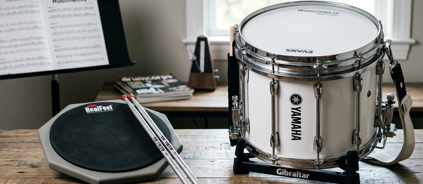 Should You Invest in a Practice Pad or Full Marching Snare for Home Training?