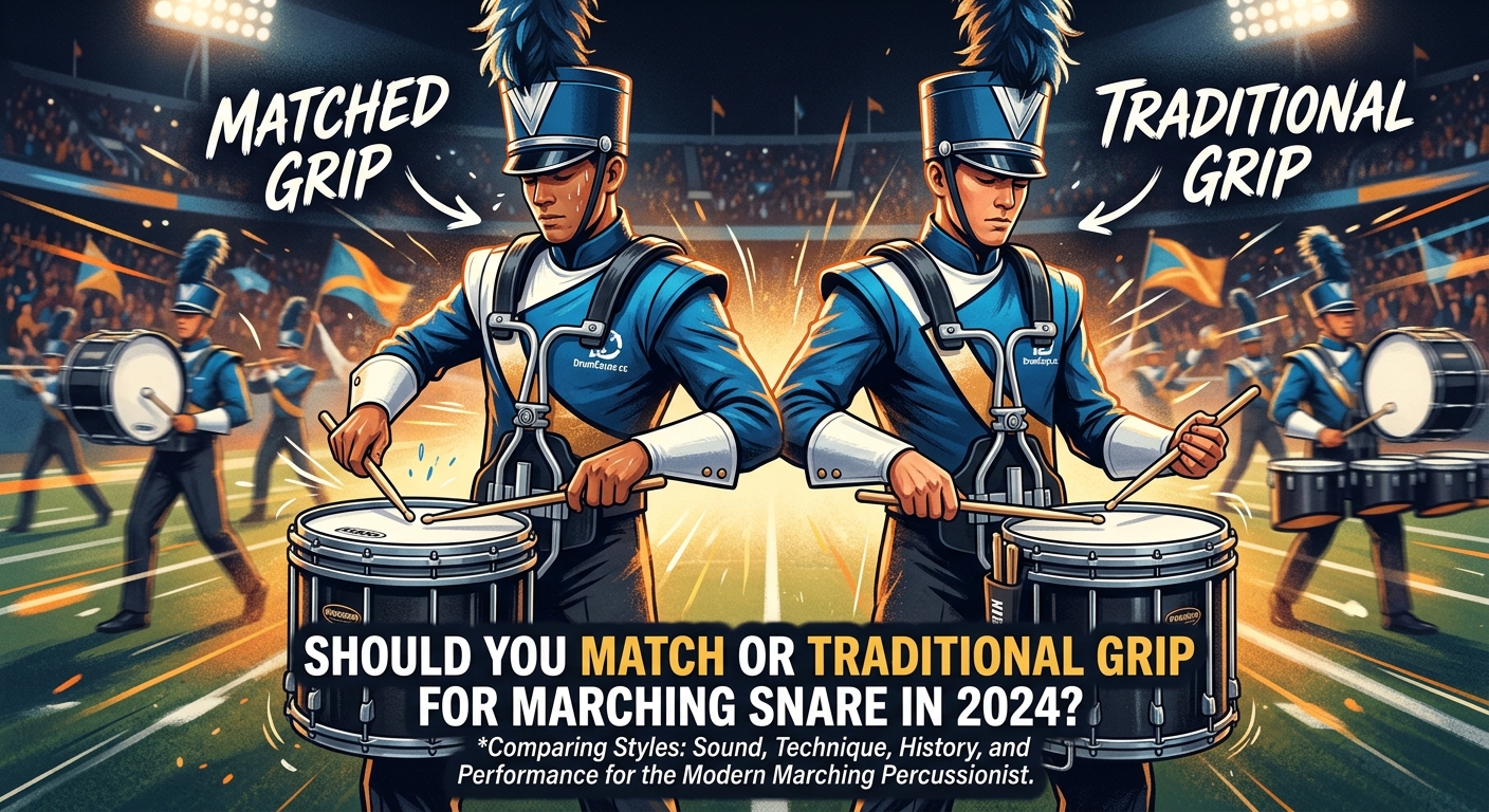 Should You Match or Traditional Grip for Marching Snare in 2026? - Illustration 2