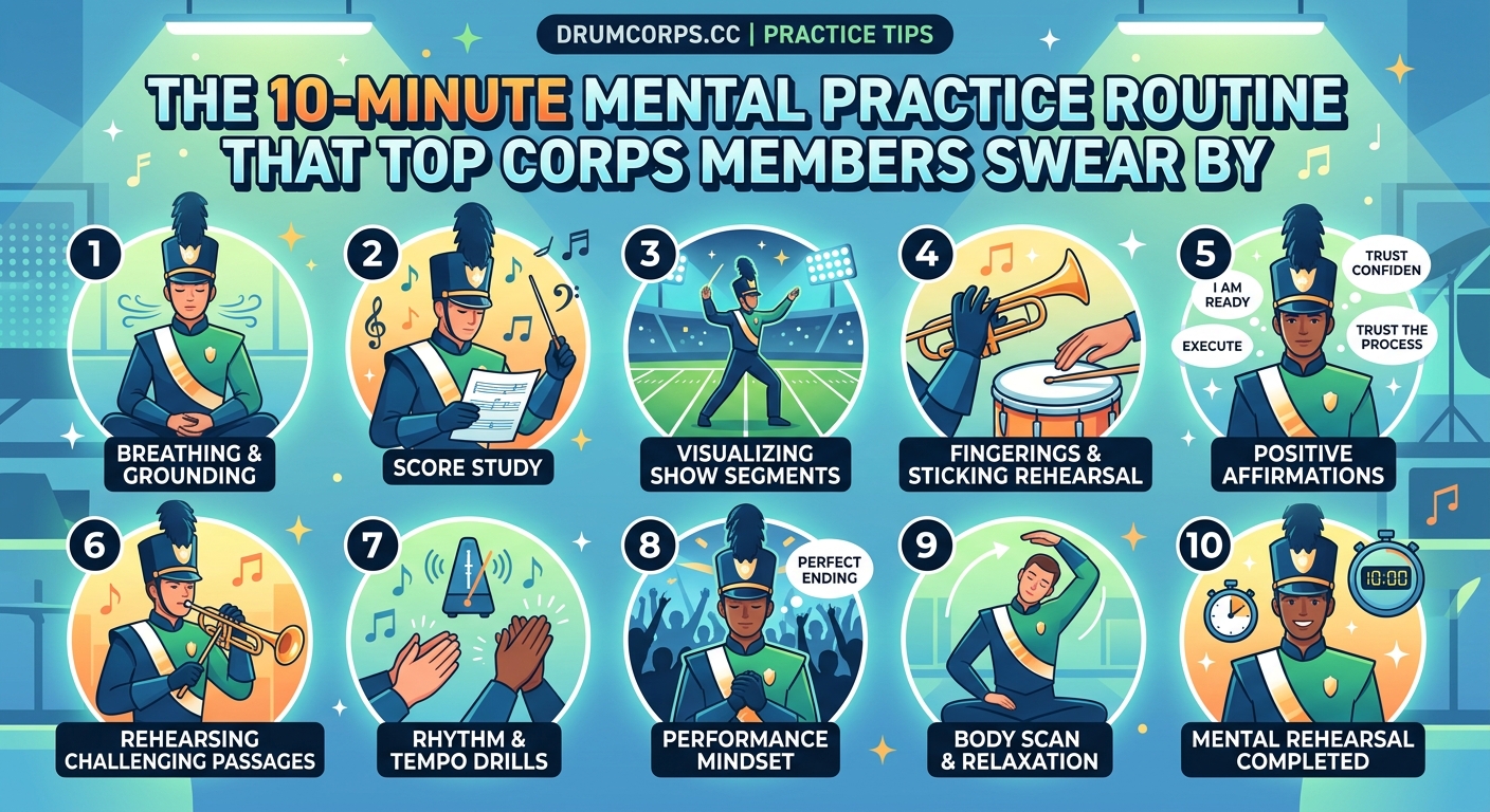 The 10-Minute Mental Practice Routine That Top Corps Members Swear By — 2