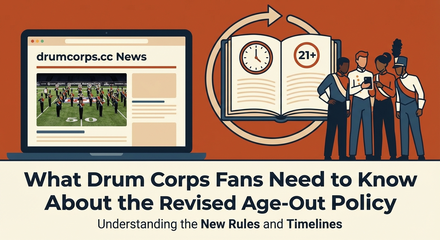 What Drum Corps Fans Need to Know About the Revised Age-Out Policy — 2