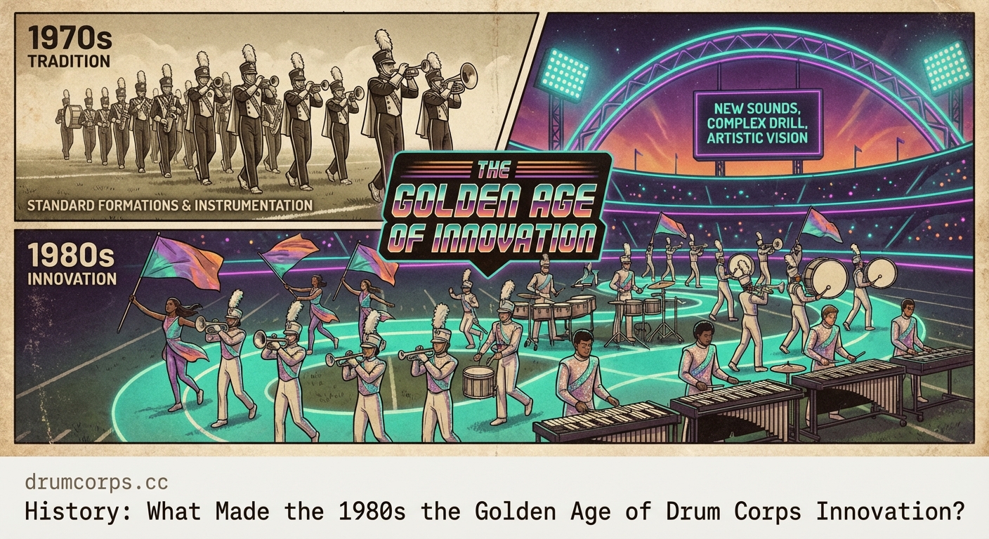 What Made the 1980s the Golden Age of Drum Corps Innovation? — 1