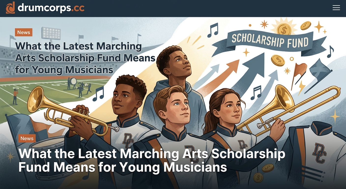 What the Latest Marching Arts Scholarship Fund Means for Young Musicians — 1