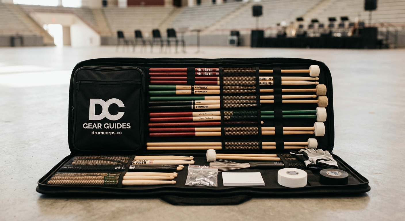 What's Inside a Professional Drum Corps Stick Bag? — 2