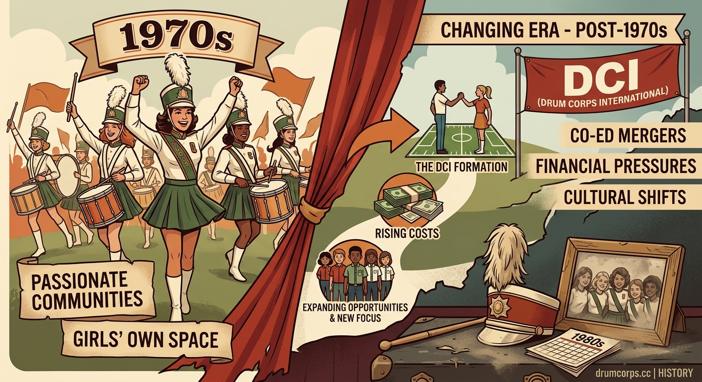 Why Did So Many All-Girl Drum Corps Disappear After the 1970s? — 1