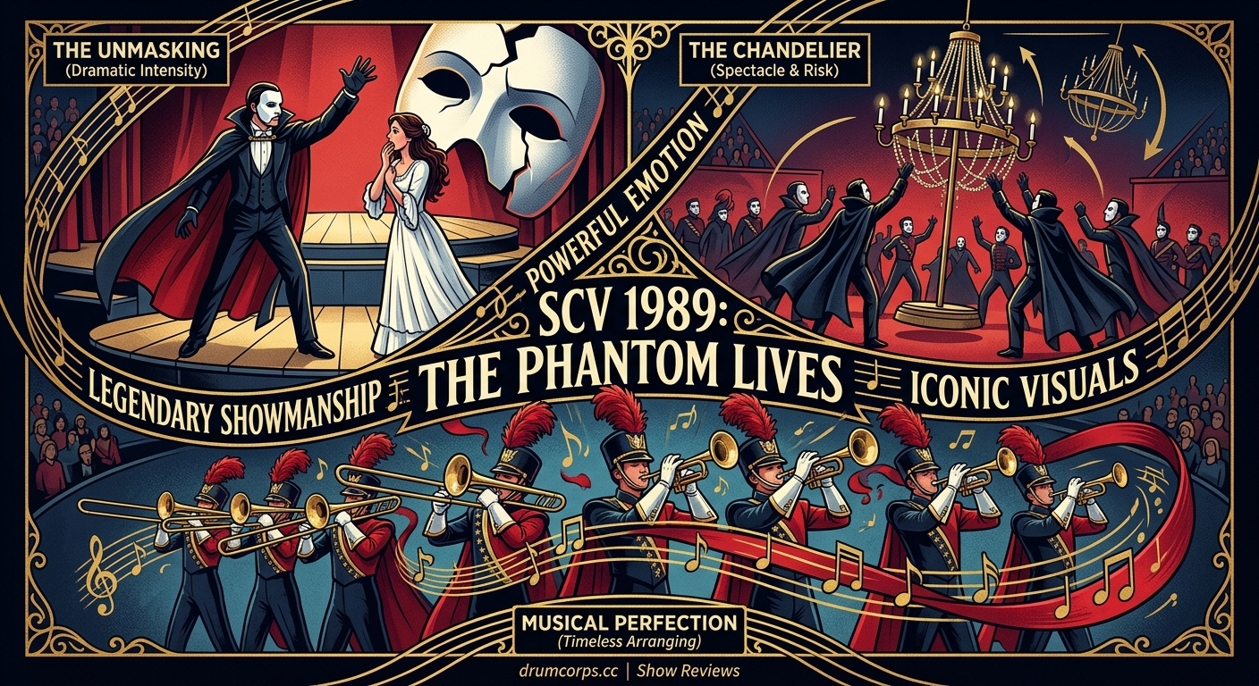 Why Santa Clara Vanguard's 1989 'Phantom of the Opera' Still Holds Up Today — 2