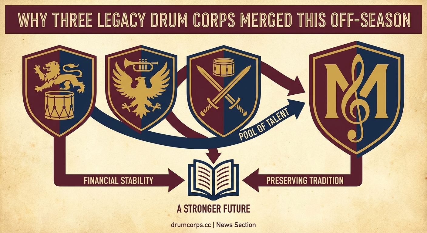Why Three Legacy Drum Corps Merged This Off-Season — 4