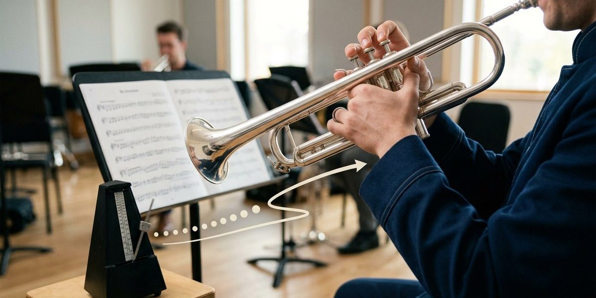 How Fast Should You Actually Increase Tempo During Brass Technique Practice?