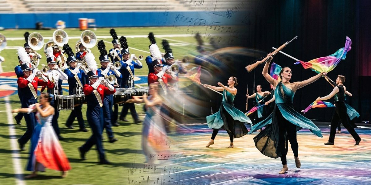 The Day Drum Corps Went Indoors: How Winter Guard Changed Marching Arts Forever