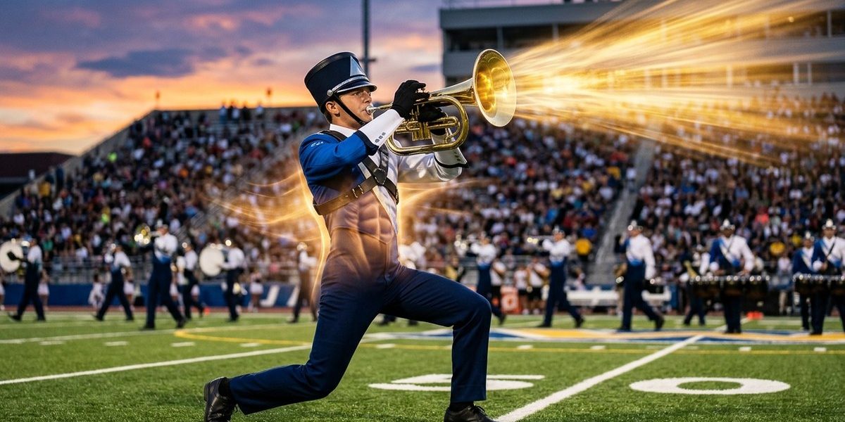 The Hidden Connection Between Core Strength and Brass Projection on the Marching Field