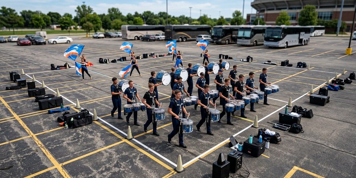 The Parking Lot Practice Guide: Maximizing Limited Space for Visual and Music Work