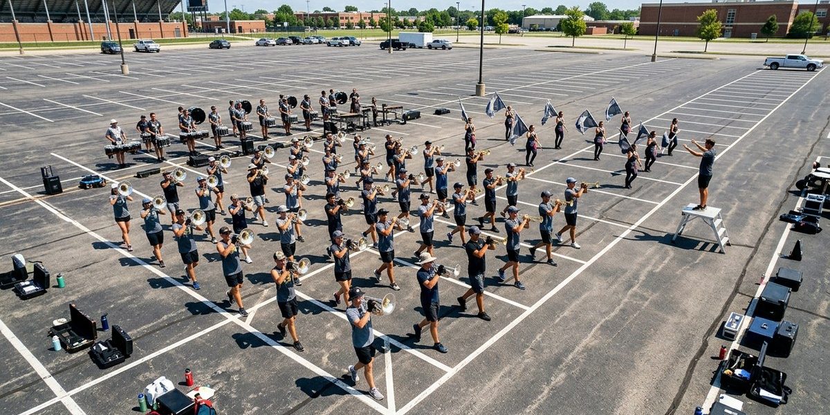 The Parking Lot Practice Guide: Maximizing Limited Space for Visual and Music Work