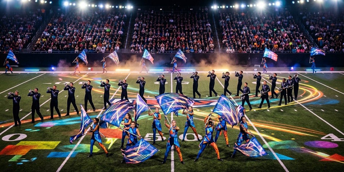 Analyzing the Impact of Modern Visual Techniques in Drum Corps Shows
