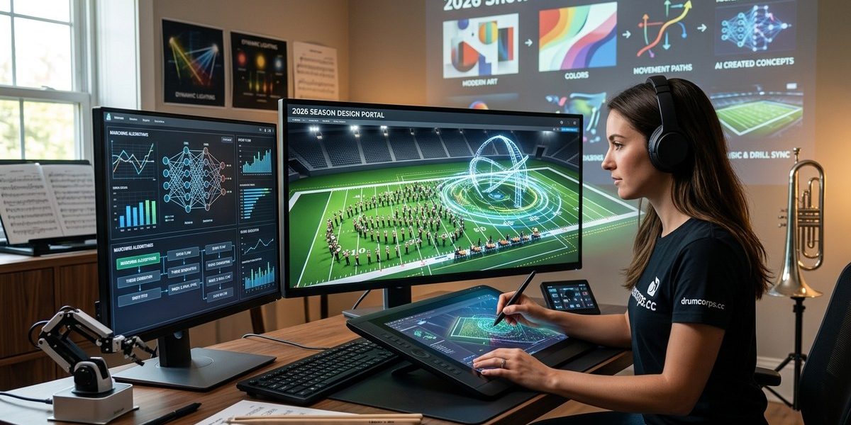 How Drum Corps Are Using AI to Design Their 2026 Shows